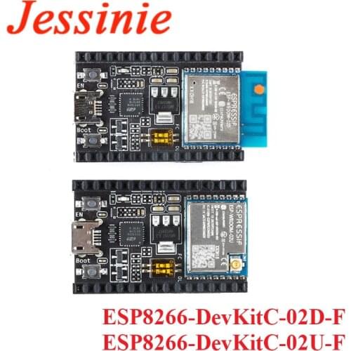 ESP8266-DevKitC Development Board ESP-WROOM-02U ESP-WROOM-02D ESP8266 Wifi Wireless Module ESP8266-DevKitC-02D-F