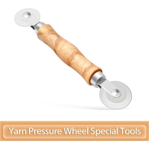 Screen Rolling Tool,A Must Have Tool for Installing Window and Door Screens,Wood Handle and Steel Wheels,Durable and Easy to Use