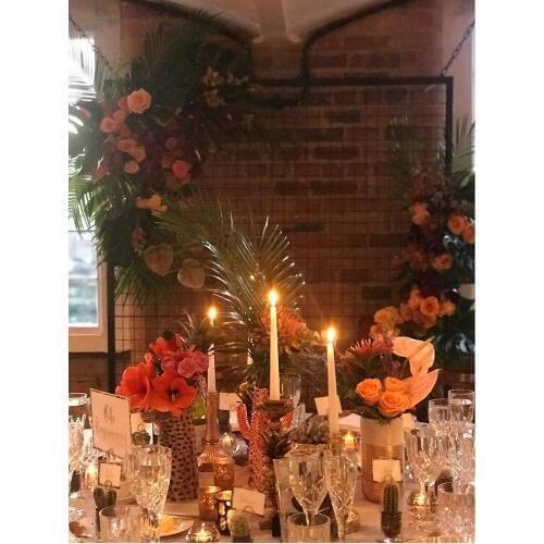 Square Wedding Birthday Arch Decoration Background Wrought Prop Single Arch Flower balloon Outdoor Lawn Mesh Screen Road Guide