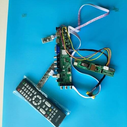 Kit For LTN154P3-L05/LTN154P3-L06 Panel Controller board 1 CCFL LCD TV VGA USB remote DVB-T 1680X1050 Digital HDMI 30pin 15.4"
