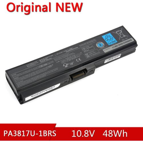 PA3818U Original PA3817U-1BRS -1BAS Laptop Battery For Toshiba Satellite A660 C640 C650 C655 C660 L510 L630 L640 L650 U400 L750