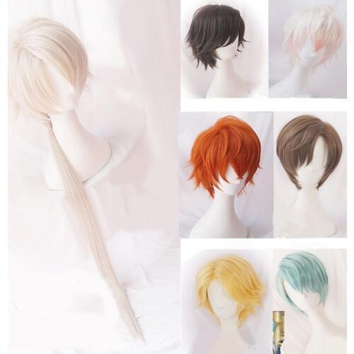 Mystic Messenger Cosplay Wig 707 Yoosung Zen V Japanese Hair Costume Luciel Choi Zen Jumin Han Unisex Synthetic Wig