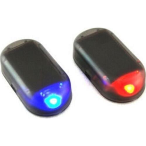 Solar Power Car Alarm Lamp Security System Warning Theft Flash For Ford Focus Kuga Fiesta Ecosport Mondeo Edge Mustang Flex