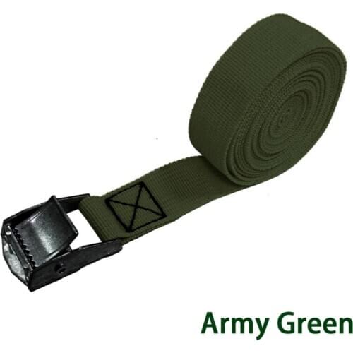 Outdoor Durable Luggage Rope with Press Buckle Fixed Tying Cargo New