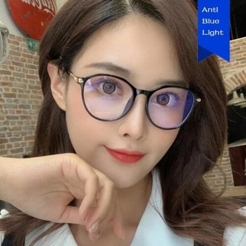 Anti Blue Light Womens 2020 Eyewear Frame Myopia Frames Men Spectacles Frames Ladies Transparent Optical Eye Glasses