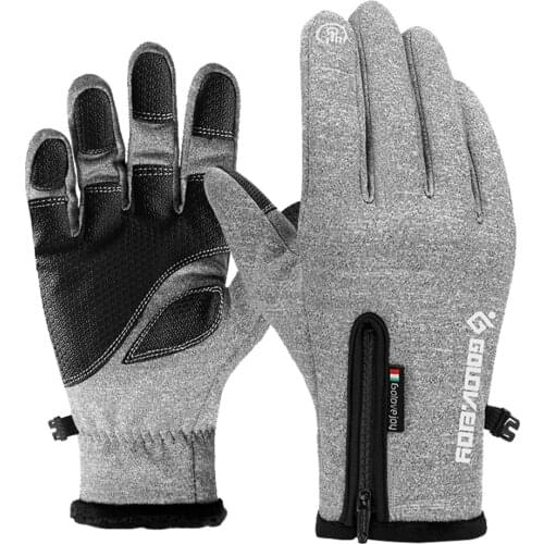 1 Pair Windproof Fishing Hunting Cycling Gloves Winter Warm Gloves Neoprene Gloves