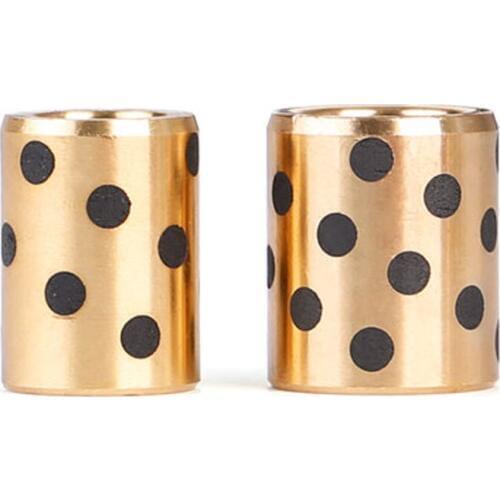 1pcs Inner diameter 16mm JDB solid graphite Self-lubricating bushing High-force brass Graphites copper sleeve quality nut