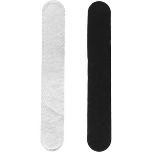10pcs Hat Sweat Guard Bands Liner Protector Cap Sizing Tape Size Reducer Caps Hats Saver White for Summer