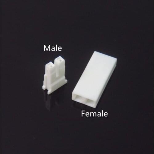 1000PCS/1LOT BH3.5mm Connector Male/Female Plug Plastic Shell Housing 2PIN