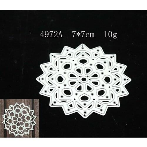 2021 Lace Metal Cutting Dies DIY Scrapbooking Paper Photo Album Crafts Knife Mould Cards Embossing Mold Stencils for Decor