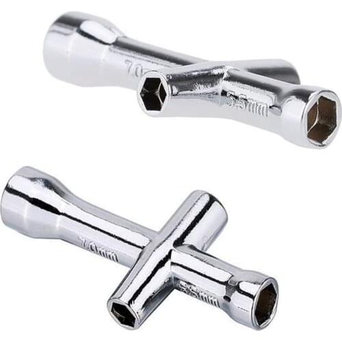 2pcs Wheel Hex Wrenches 80132 Small Cross Maintenance Tools Sleeve For HSP Redcat HPI Tamiya Traxxas 1/10 1/16 1/18 RC Car