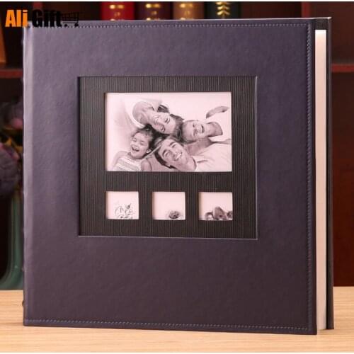 6 Inch Foto 600 Pocket Photo Album PU Leather Cover Large Capacity Family Children Baby Growth Wedding Memory Insert Albums
