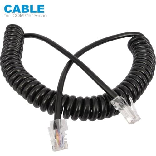8 Pin To 8Pin Speaker Mic Cable Microphone for ICOM HM-98 HM-133 HM-133V Car Ridao IC-2720H IC-2820H IC-2000H IC-F111