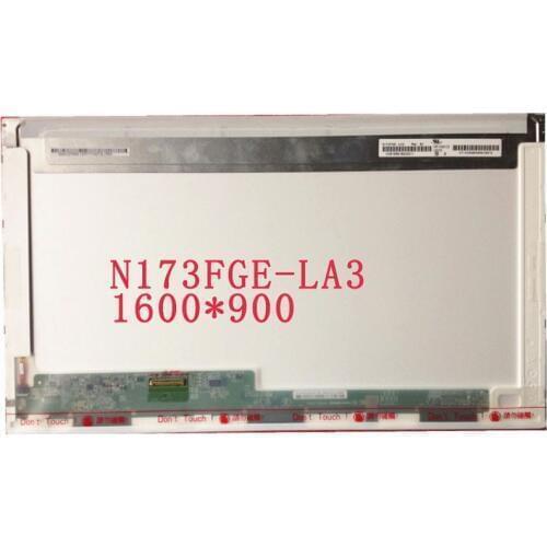 Free Shipping N173FGE-LA3 L12 L23 LTN173KT01 B173RW01 N173O6-L02 N173FGE-L23 L21 L13 LTN173KT02 40 pins LCD Screen