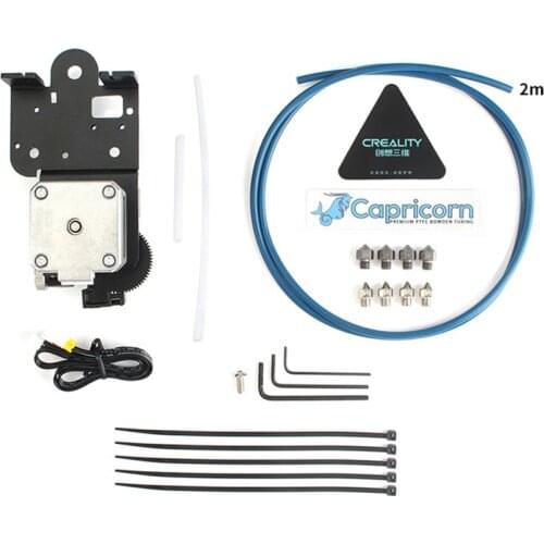 Capricorn Bowden PTFE Tubing2M Ender-3 v2 Titan1.75mm E3D Direct Drive Extruder Nozzle Kit