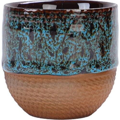 150ML Japanese kiln espresso cups of creative flow glaze masters cup thick ceramic sample tea cup restoring ancient ways