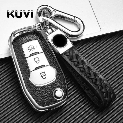 Car Key Case Cover For Ford Fusion Fiesta Escort Mondeo Everest Ranger 2019 S Max Kuga 2 Focus MK3 Ecosport Holde Accessories