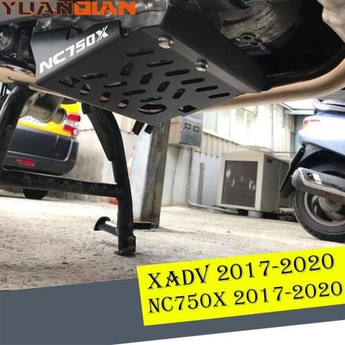 For HONDA XADV X-ADV NC750X NC 750 NC750 X 2017 2018 2019 2020 Motorcycle Aluminum Bash Skid Plate Engine Frame Guard Protector