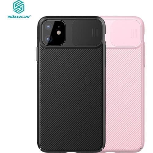 Camera Protection Case For iPhone 11 Pro Max iPhone12 Mini Casing Nillkin Slide Lens Protection Cover for iPhone 12 Pro Max Case