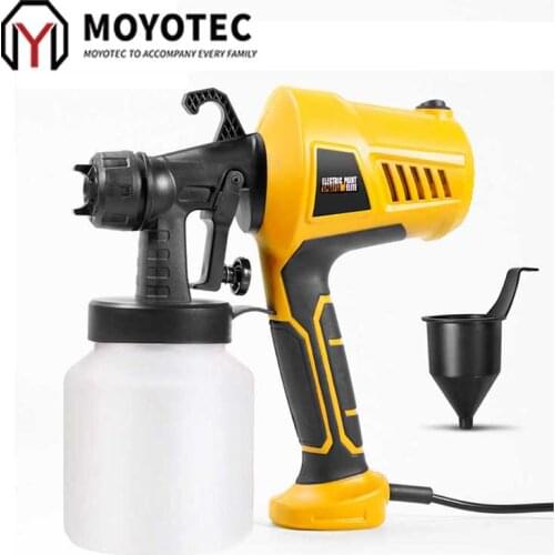 MOYOTEC High Pressure Cleaner Home Electric Spray Gun Paint Sprayer for Cars Airbrush Easy Spraying and Cleaning Outdoors