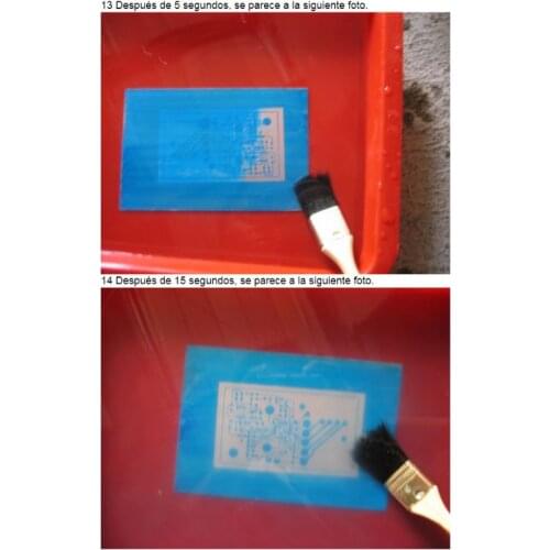 Photoresist Anti-etching Blue Ink Paint For DIY PCB Dry Film Replacement 100g