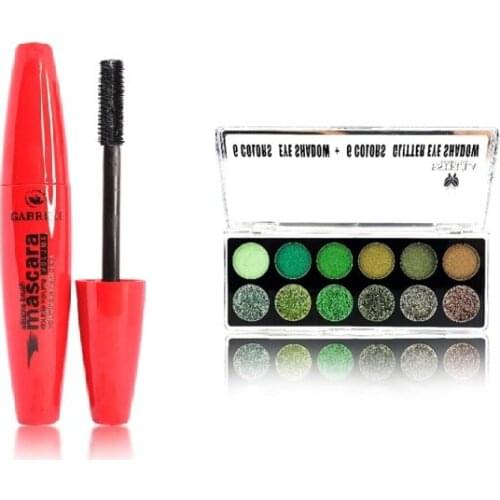 Gabrini Suya Dayanıklı Maskara+parlak Ve Simli Far Paleti