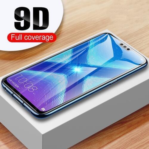 9d curved glass on the for huawei honor 8c 8x 8 lite protective glas for huawei honer 8lite honor8c honor8x x8 c8 8 light case