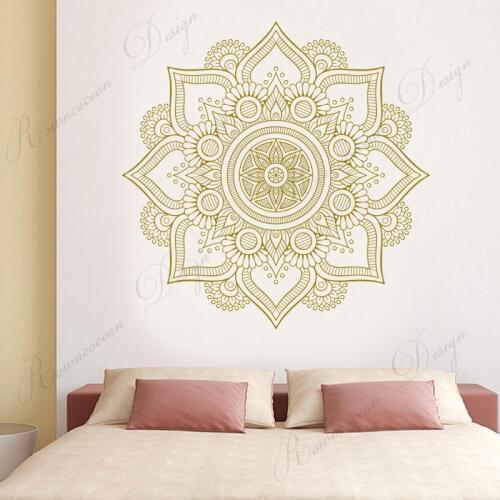 Creative Design Mandala Wall Sticker Vinyl Art Home Decor Living Room Bedroom Headboard Decoration Decals Removable Mural 4089