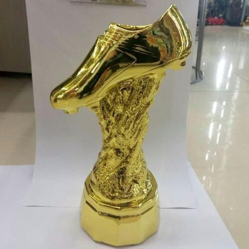 The Best Shooter Award Trophy Cup Golden Cup Football Soccer Souvenirs Award for The Best Player Football tournament trophy