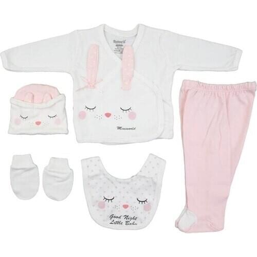 Miniworld Baby Girl Sleeping Rabbit 5 Li The Zibin Set girl baby set