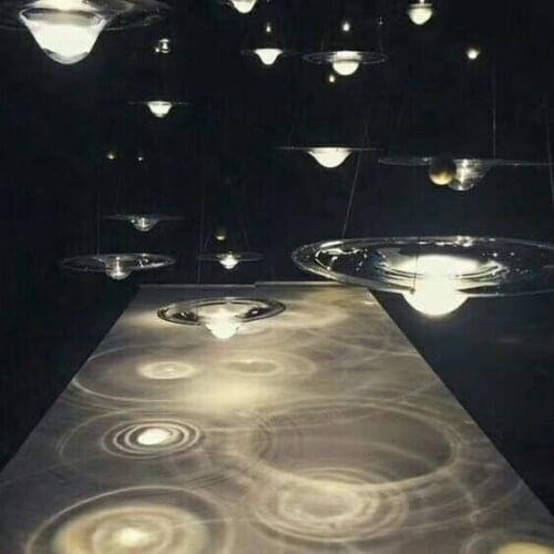 UFO Ship Technology Shopping Mall Hotel Sales Office Ocean Museum Nordic Sales Office Bar Restaurant Restaurant chandelier