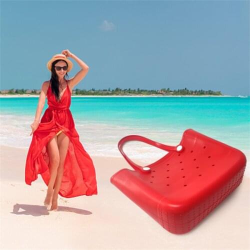 New Silica Gel Handbag Outdoor Leisure Swimming Beach Bag Mommy Bag Shopping Capacity Shoulder Bags