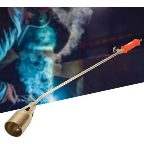 50# Liquid Gas Flame Gun Household BBQ Flame Thrower Ignition Blow Torch 2m Rubber Pipe Ergonomic Handle Safety Use Welding Part