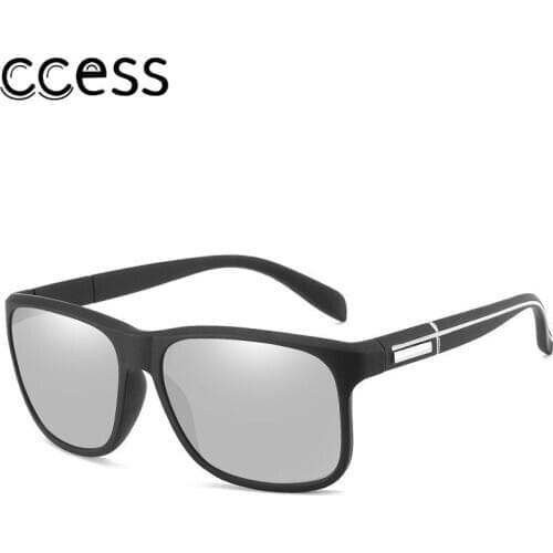 Polarized Sunglasses Men Square Frame Male Sun Glasses Fishing Driving Glasses UV400 Shade Brand Designer Eyewear Accessories