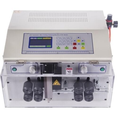 SWT508MAX2 8 wheels 70 square millimetre automatic wire stripping and peeling machine SWT-508MAX2 wire cutting crimping 1000W