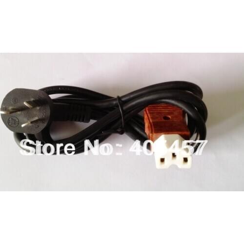 High-temperature three holes power cord, delta wire,delta power cord,3 pin ceramic plug power cord