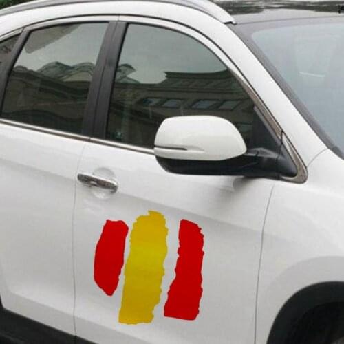 1PC Creative Spain Decal Stickers For Cars Motorcycles Refrigerators Decor Cars Stickers