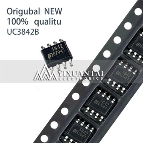10pcs/lot 100% New original UC3842BD1013TR 3842B SOP8