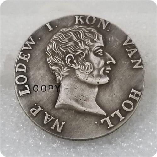 1808 Netherlands 50 stuivers Kingdom of Holland Silver COIN COPY FREE SHIPPING
