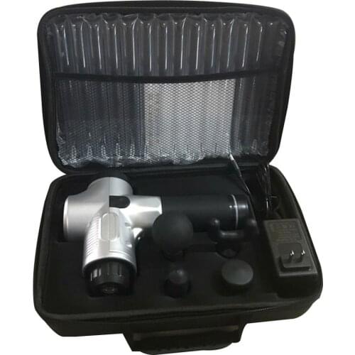 3300r/min High Frequency Electric Massage Gun Fascia Deep Tissue Massager Therapy with Bag for Muscle Relaxation & Pain Relief