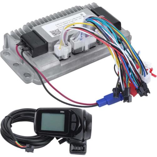 36/48V 1000W Electric Bicycle Controller Tricycles 3-mode Sinusoid Brushless Controller Instrument LCD Set E-bike Accessories