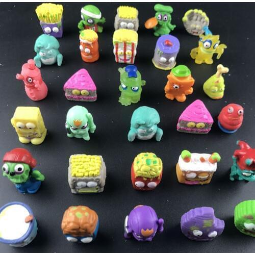 50Pcs/lot Popular Cartoon Anime Action Figures Toys Garbage Moose The Grossery Gang Model Toy Dolls Kids Christmas Gift