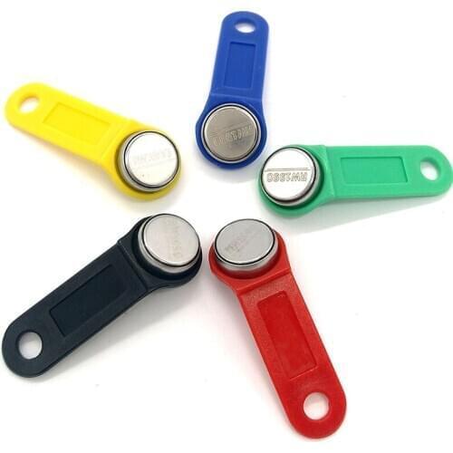 Free Shipping 100pcs RW1990 - f5 Rewritable RFID Tag Can Change Code Can Copy Card RW1990 Touch Memory Key Compatible DS1990