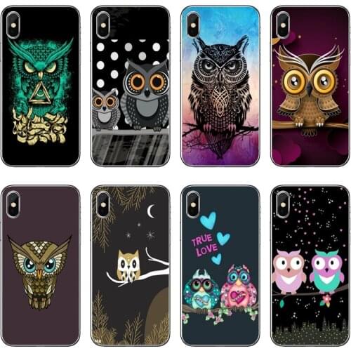 Cute Owl Accessories Phone Case For Xiaomi Mi 11 Note 10 10T 9 9T 8 Pro A2 Lite A3 A1 Poco F1 F2 M3 X3 NFC