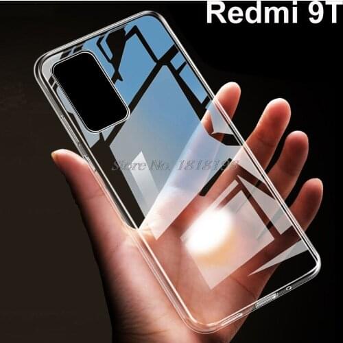 TPU Case For Xiaomi Redmi 9T Case Silicone Transparent Back Cover Telefon Protector For Redmi 9T J19S Shell Funda Back Bumper