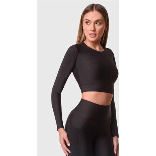 Superstacy Crop Top Black