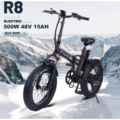 Electric bike 500W 48V15ah 45km/h Double battery electric mountain bike 4.0 fat tire Electric Bicycle beach E-bike