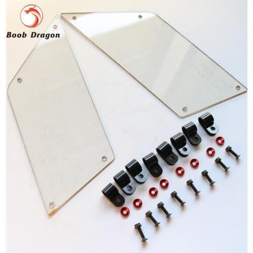 FVITEU Windows for 1/5 Losi 5ive T Rovan LT King Motor X2