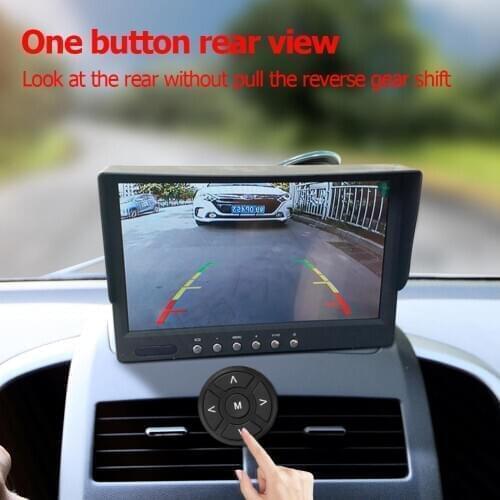 360 Degree Camera Car Bird View System 4 Camera Car DVR Recording Panoramic Parking System Vehicle View Cam with 5 Inch Monitor