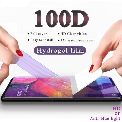 Soft full cover smartphone for samsung galaxy A20E A90 A10 A20 A30 A40 A50 A50S A60 A70 A80 hydrogel film phone creen protector